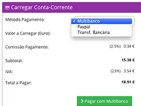 Carregamentos à Medida